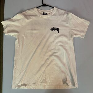 Stüssy white pink dice tee
Size M